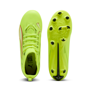 PUMA JR ULTRA 6 MATCH FG YELLOW ALERT/GLOWING RED