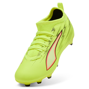 PUMA JR ULTRA 6 MATCH FG YELLOW ALERT/GLOWING RED