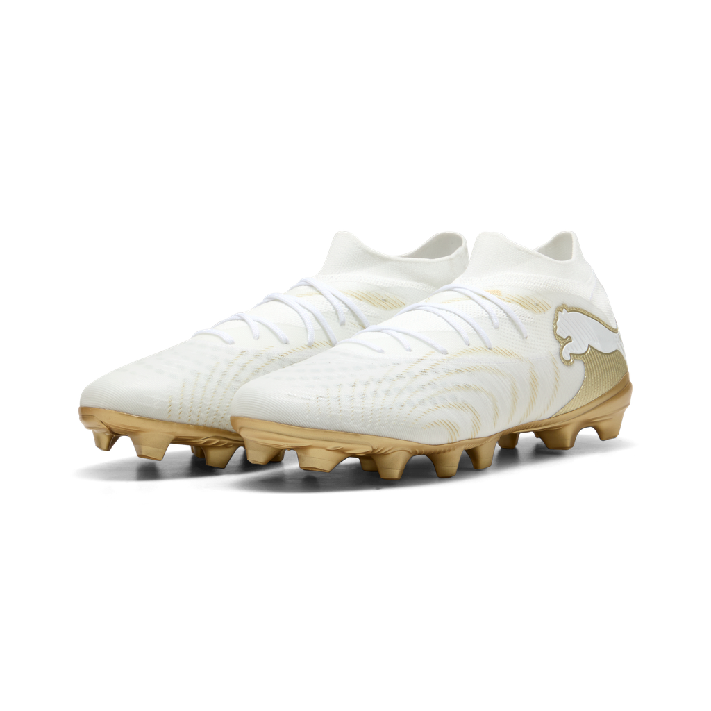 PUMA FUTURE 9 MATCH FG WHITE/METALLIC GOLD