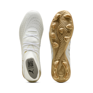 PUMA FUTURE 9 MATCH FG WHITE/METALLIC GOLD