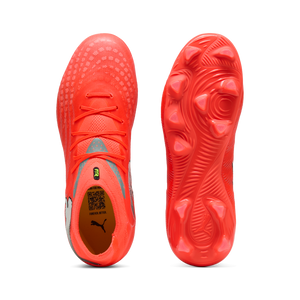 PUMA JR FUTURE 9 PRO FG GLOWING RED/SILVER