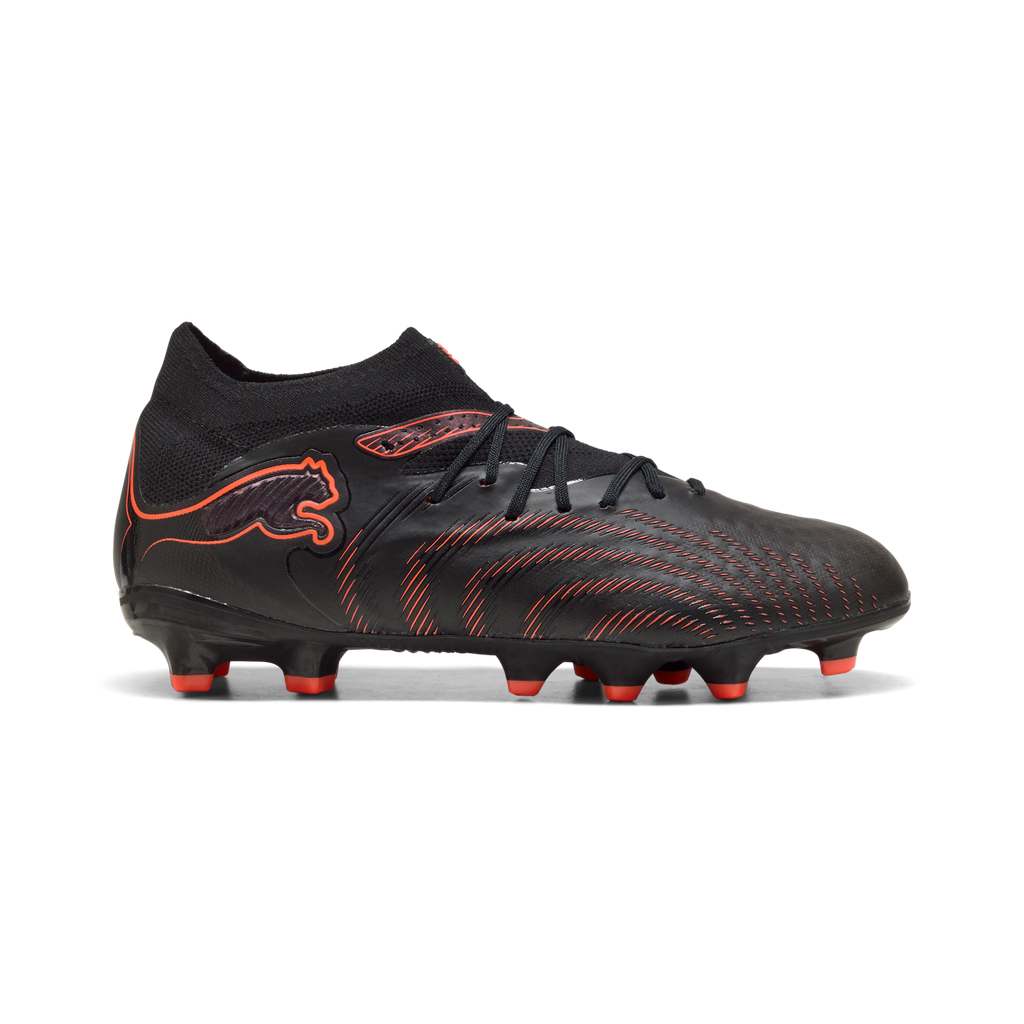 PUMA JR FUTURE 9 PRO FG BLACK/GLOWING RED