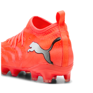 PUMA JR FUTURE 9 MATCH FG GLOWING RED/SILVER