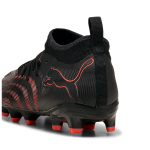 PUMA JR FUTURE 9 MATCH FG BLACK/GLOWING RED