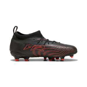 PUMA JR FUTURE 9 MATCH FG BLACK/GLOWING RED