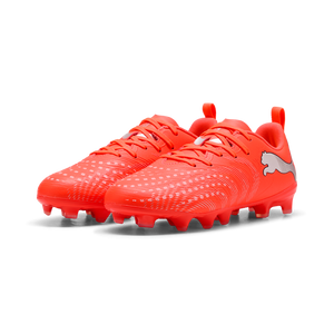 PUMA JR FUTURE 9 PLAY FG GLOWING RED/SILVER