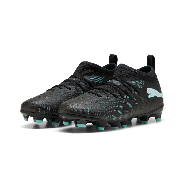 PUMA JR FUTURE 9 MATCH FG BLACK/INTENSE MINT