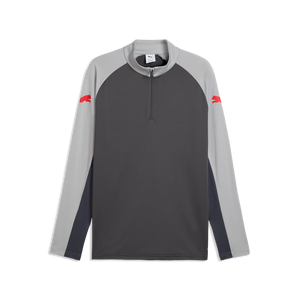 PUMA INDIVIDUAL LIGA ZIP TOP DUSKY GRAY/GRAY ECHO