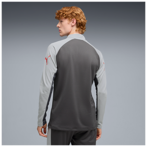 PUMA INDIVIDUAL LIGA ZIP TOP DUSKY GRAY/GRAY ECHO