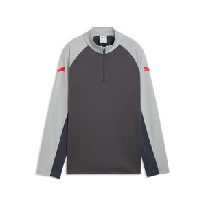 PUMA JR INDIVIDUAL LIGA ZIP TOP DUSKY GRAY/GRAY ECHO
