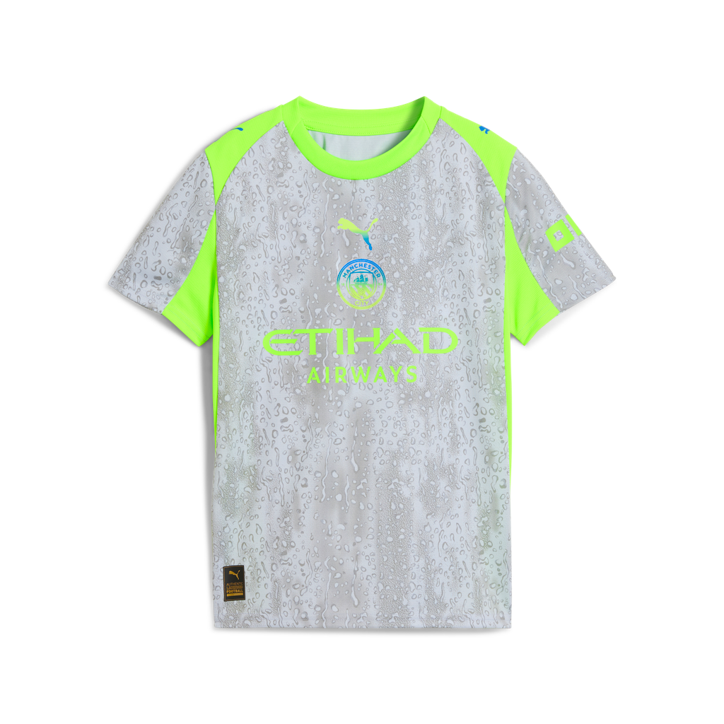PUMA JR CITY 25-26 THIRD JERSEY COOL WEATHER/PRO GREEN