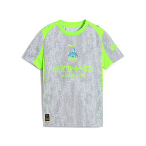 PUMA JR CITY 25-26 THIRD JERSEY COOL WEATHER/PRO GREEN