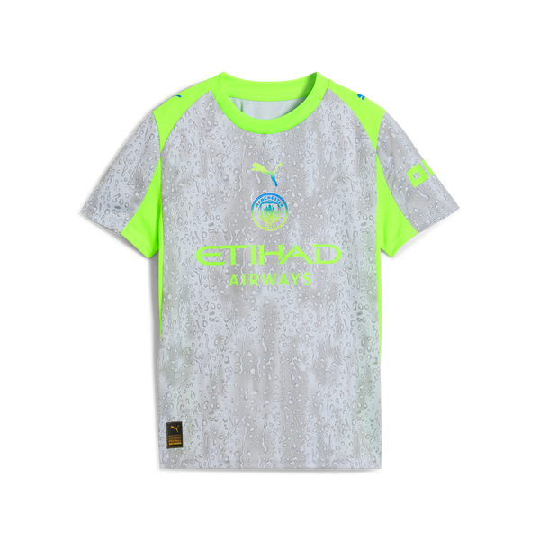 PUMA JR CITY 25-26 THIRD JERSEY COOL WEATHER/PRO GREEN
