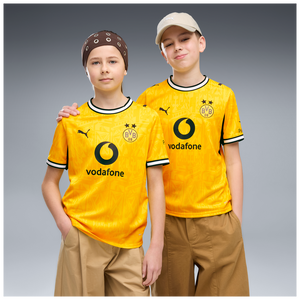 PUMA JR DORTMUND 26-27 HOME JERSEY FASTER YELLOW/BLACK