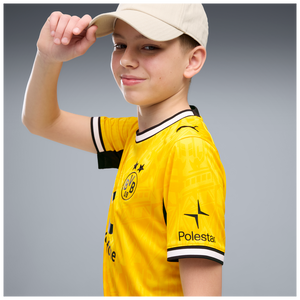 PUMA JR DORTMUND 26-27 HOME JERSEY FASTER YELLOW/BLACK