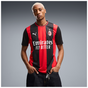 PUMA MILAN 26-27 HOME JERSEY BLACK/FOR ALL TIME RED