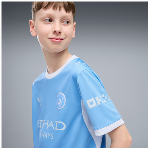 PUMA JR CITY 26-27 HOME JERSEY TEAM LIGHT BLUE/ICY BLUE