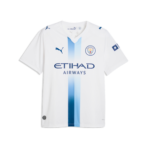 PUMA CITY 26-27 THIRD JERSEY WHITE/BLAZING BLUE