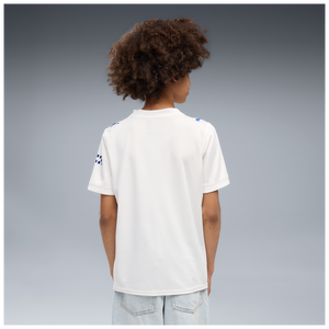 PUMA JR CITY 26-27 THIRD JERSEY WHITE/BLAZING BLUE