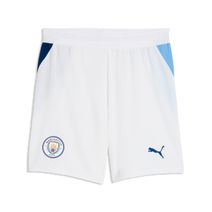 PUMA JR CITY 26-27 THIRD SHORT WHITE/BLAZING BLUE