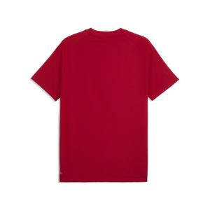 PUMA MAROKKO WC26 PUMATECH POCKET TEE DARK CRIMSON/GOLD