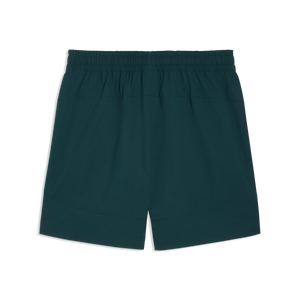 PUMA MAROKKO WC26 PUMATECH WOVEN SHORT GREEN TERRAIN/GOLD