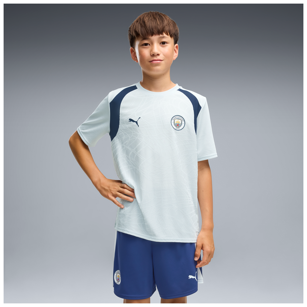 PUMA JR CITY 26-27 TR JERSEY DEWDROP/BLUE JEWEL