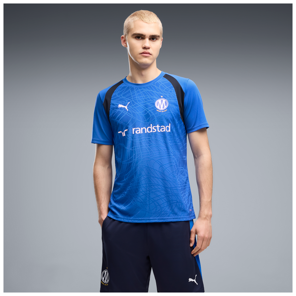 PUMA MARSEILLE 26-27 TR JERSEY TEAM ROYAL/DEEP NAVY