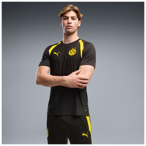 PUMA DORTMUND 26-27 TR JERSEY BLACK/FASTER YELLOW