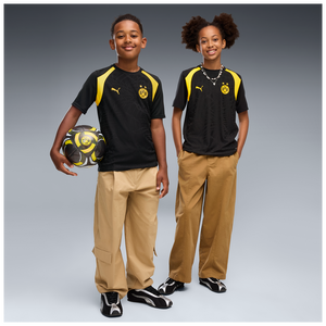 PUMA JR DORTMUND 26-27 TR JERSEY BLACK/FASTER YELLOW