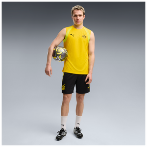 PUMA DORTMUND 26-27 TR SHORT BLACK/FASTER YELLOW