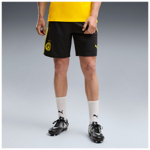 PUMA DORTMUND 26-27 TR SHORT BLACK/FASTER YELLOW