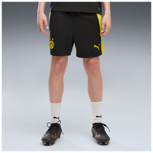 PUMA JR DORTMUND 26-27 TR SHORT BLACK/FASTER YELLOW