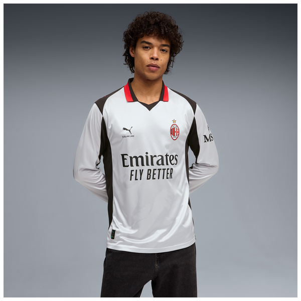 PUMA AC MILAN X SLAM JAM JERSEY SILVER MIST