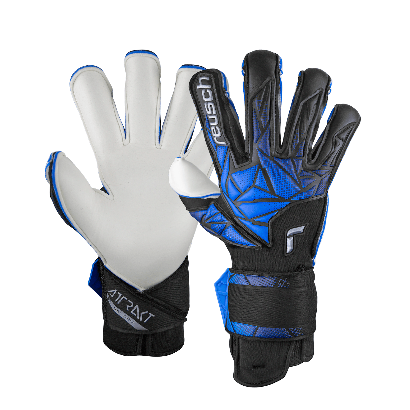 REUSCH ATTRAKT RE:GRIP BLACK/ELECTRIC BLUE