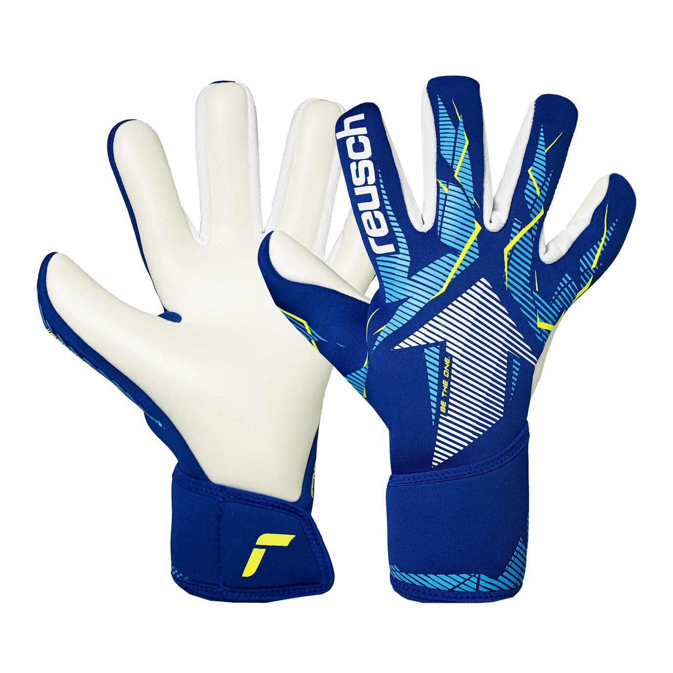 REUSCH JR FASTGRIP ADVANCE SHARP BLUE/WHITE