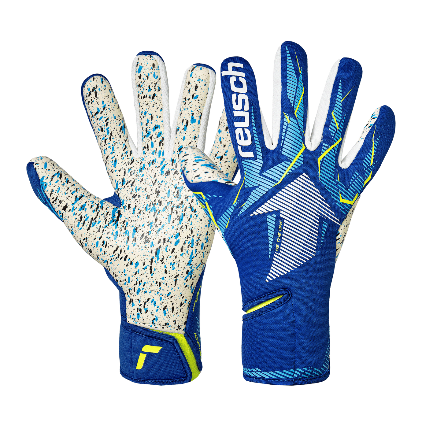 REUSCH JR FASTGRIP FUSION SHARP BLUE/WHITE