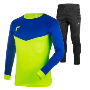 REUSCH JR GK MATCH SET YELLOW/DEEP BLUE