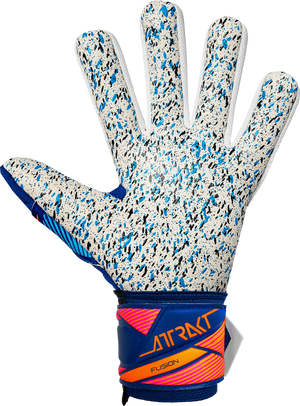 REUSCH ATTRAKT FUSION NC SHARP BLUE/ORANGE