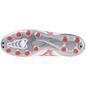 MIZUNO MORELIA NEO IV PRO FG WHITE/RADIANT RED