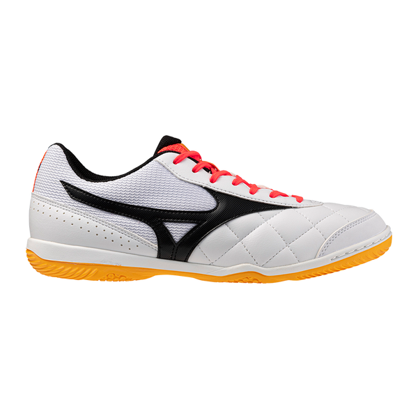 MIZUNO MORELIA SALA CLASSIC IN WHITE/BLACK/ORANGE