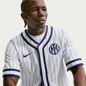 NIKE INTER 26-27 BASEBALL JERSEY WHITE/BLUE VOID