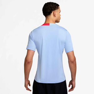 NIKE STRIKE DRI-FIT T90 SS TOP ROYAL TINT/WHITE