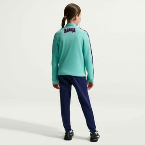 NIKE JR BARCELONA 26-27 STRIKE TRACKSUIT GREEN FROST/DUSTY