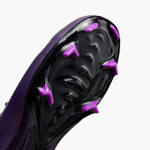 NIKE JR ZM VAPOR 16 PRO FG MBAPPE GRAND PURPLE/IVORY