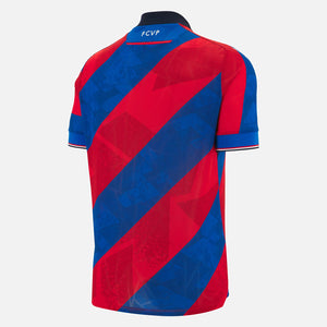MACRON VICTORIA PILZN 25-26 HOME SHIRT RED/BLUE