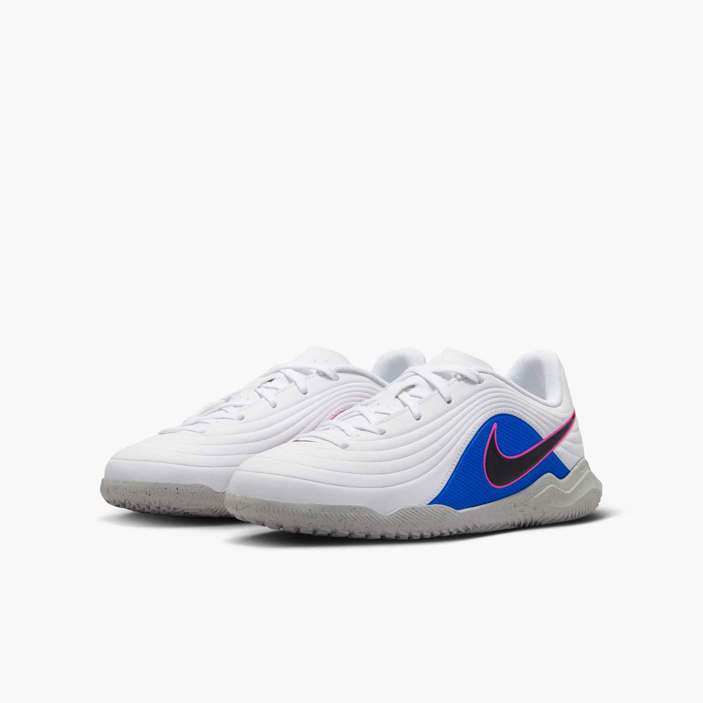 NIKE JR TIEMPO MAESTRO CLUB IC WHITE/RACER BLUE