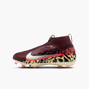 NIKE JR ZM SUPERFLY 10 ACADEMY FG UNITED BURGUNDY CRUSH