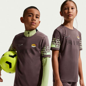 NIKE JR MBAPPE DRI-FIT SS TOP PLUM ECLIPSE