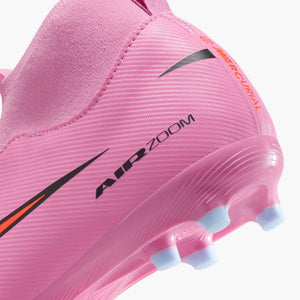 NIKE JR ZM SUPERFLY 10 ACADEMY FG MAGIC FLAMINGO